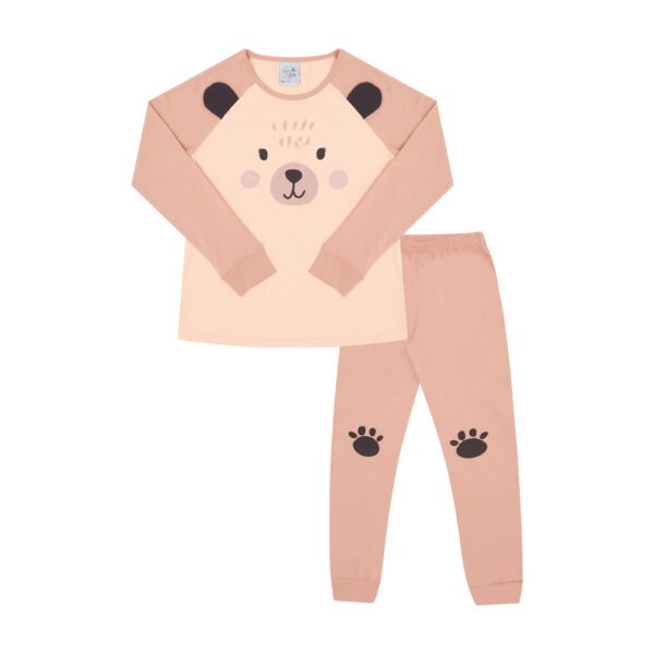 Pijama Primeiros Passos Menina - Rosa Po - 200502-1298