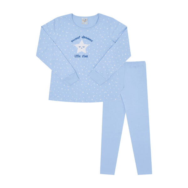 Pijama Infantil Menina - Rotativo Hortencia - 200511-1232