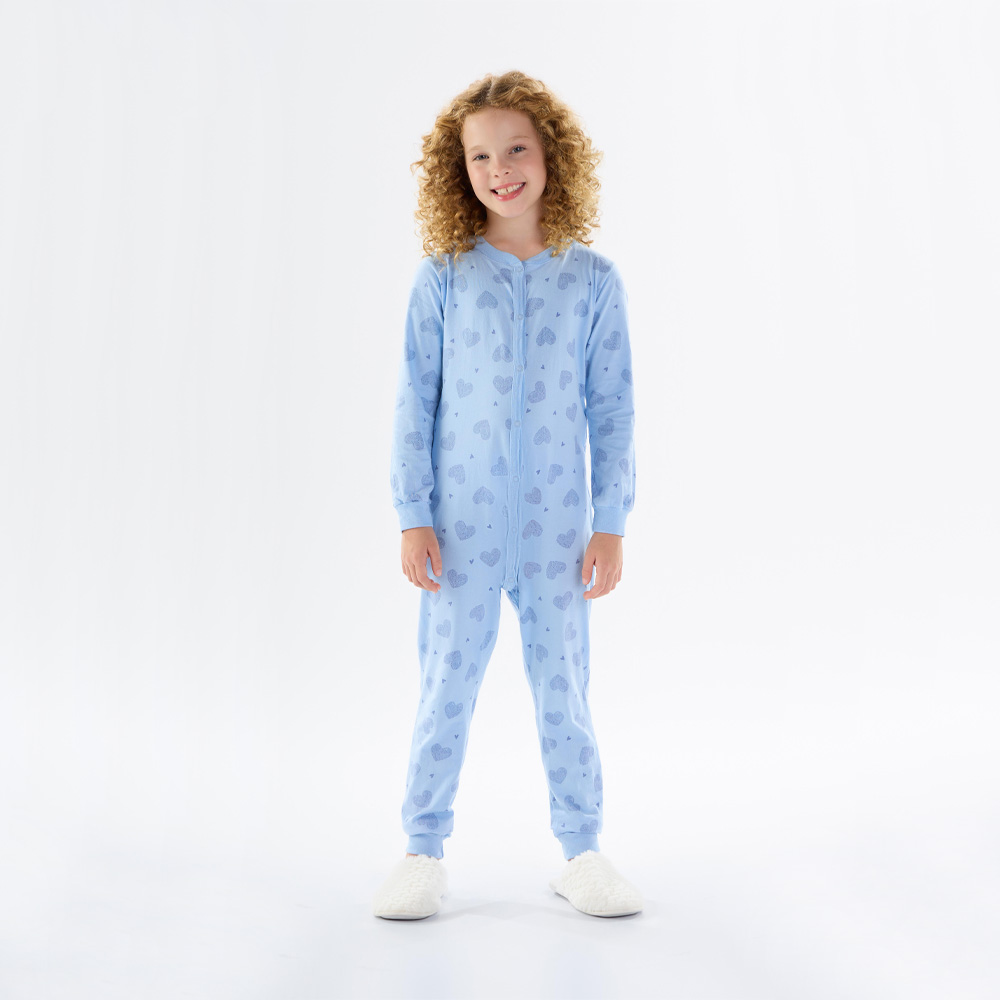 Macacão Infantil Menina - Rotativo Hortencia - 200515-1232