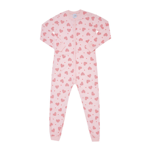 Macacão Infantil Menina - Rotativo Rose - 200515-262