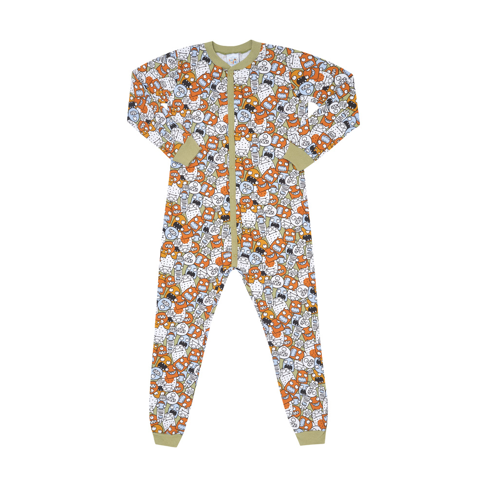 Macacão Primeiros Passos Menino - Rotativo Pistache - 200554-1289