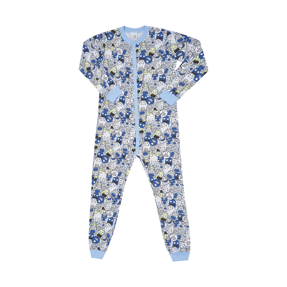 Macacão Primeiros Passos Menino - Rotativo Hortencia - 200554-1232