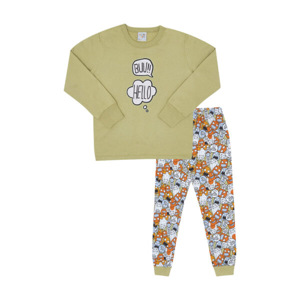 Pijama Infantil Menino - Pistache - 200562-1262