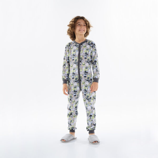 Macacão Infantil Menino - Rotativo Carbono - 200564-1290