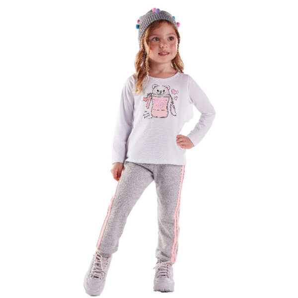 Blusa Bebê Menina - Branco - 47204-3