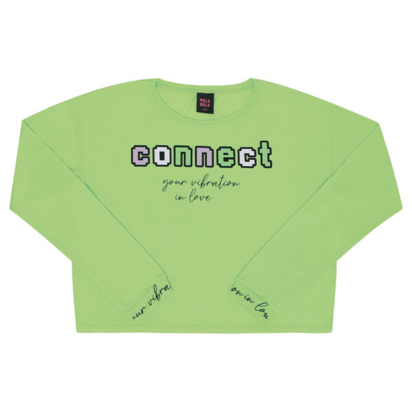 Blusa Juvenil Menina - Verde Lumi - 47503-1212