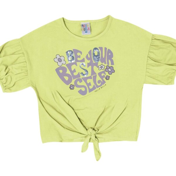 Blusa Infantil Menina - Amarelo Lumi - 47803-1182