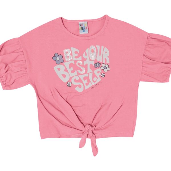 Blusa Infantil Menina - Pink Lumi - 47803-1207