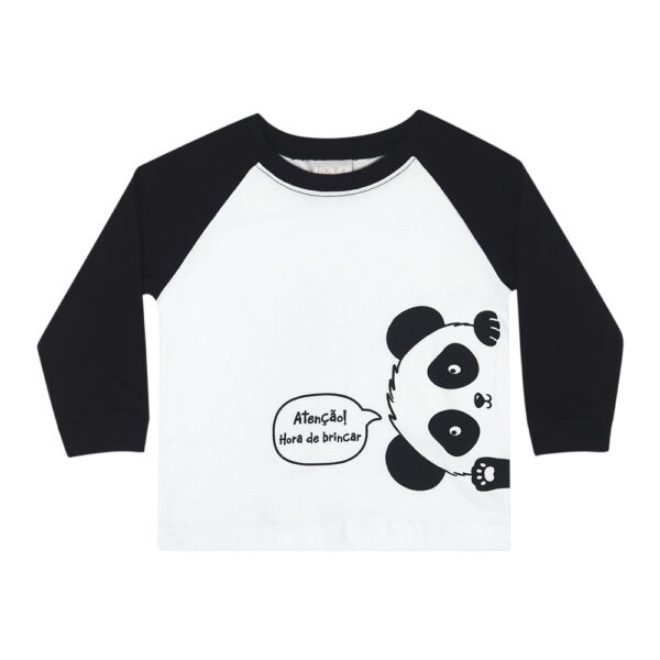 Camiseta Bebê Menino - Branco - 50154-3