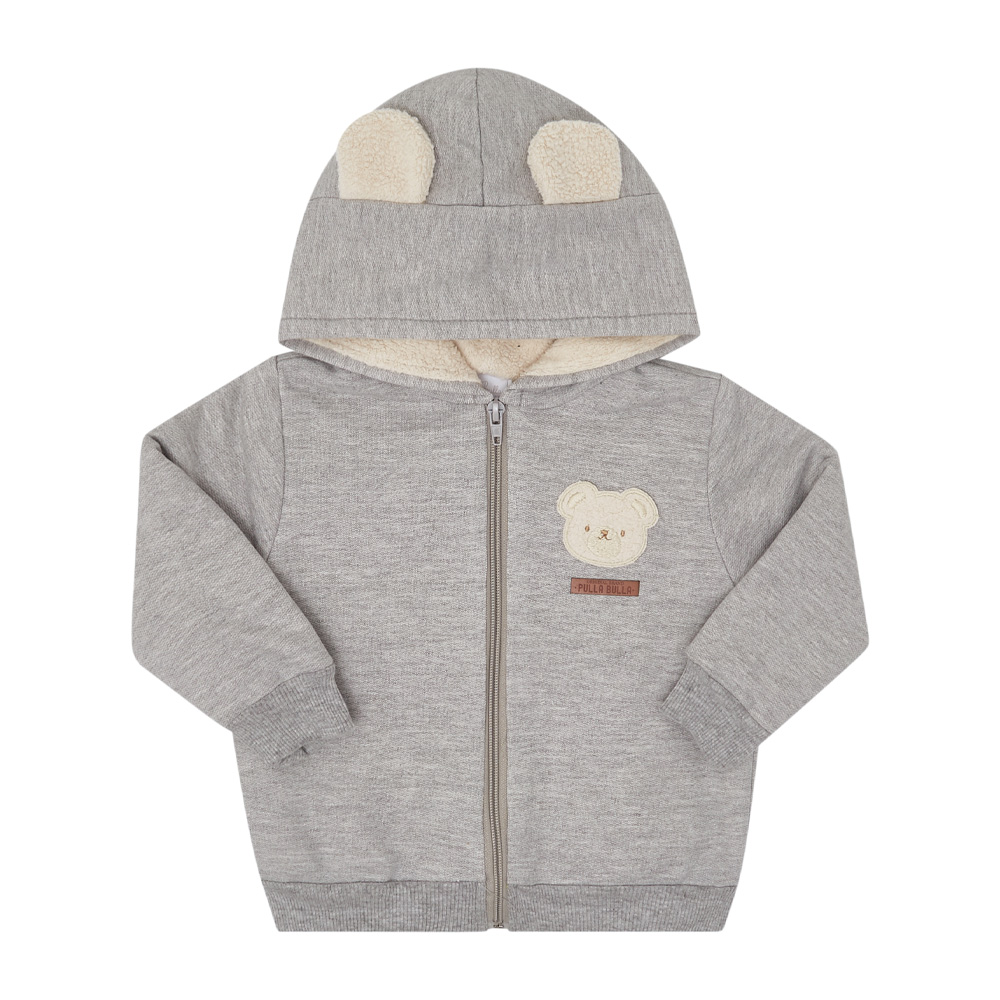 Jaqueta Bebê Menino - Mescla Cinza - 50159-567