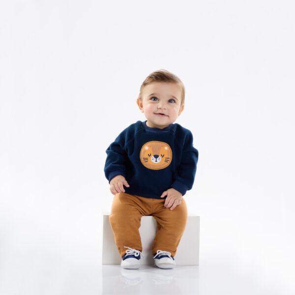 Conjunto Bebê Menino - Marinho - 50169-58