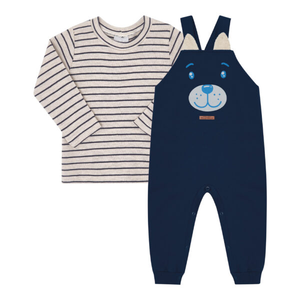 Conjunto Bebê Menino - Marinho - 50173-58