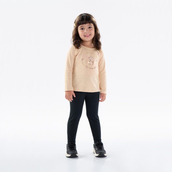 Legging Primeiros Passos Menina - Preto - 50206-51