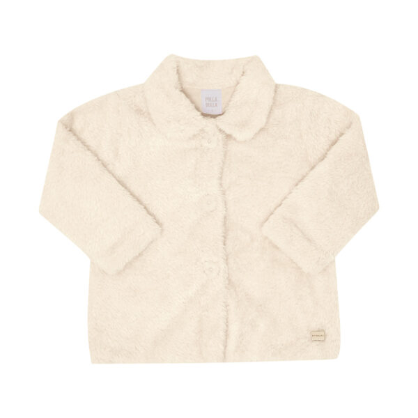 Sobretudo Bebê Menina - Creme - 50212-1255