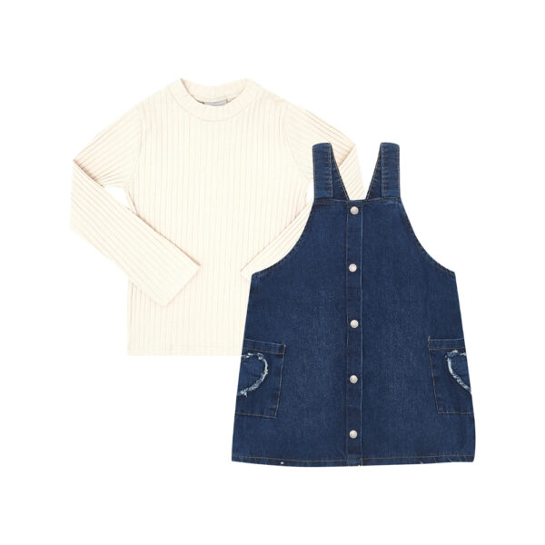 Conjunto Primeiros Passos Menina - Off White - 50217-1271