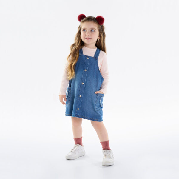 Conjunto Primeiros Passos Menina - Rosa Po - 50217-1298