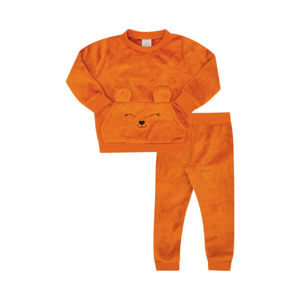 Conjunto Primeiros Passos Menina - Ferrugem - 50229-1086