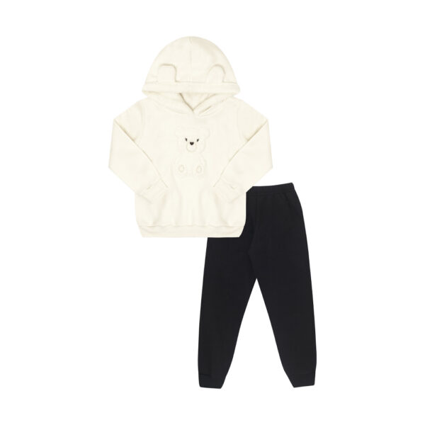 Conjunto Primeiros Passos Menina - Off White - 50231-1271