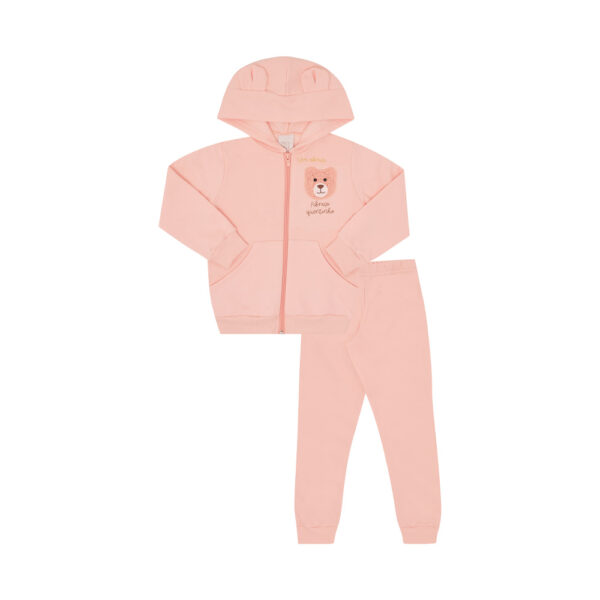 Conjunto Primeiros Passos Menina - Rose - 50233-11