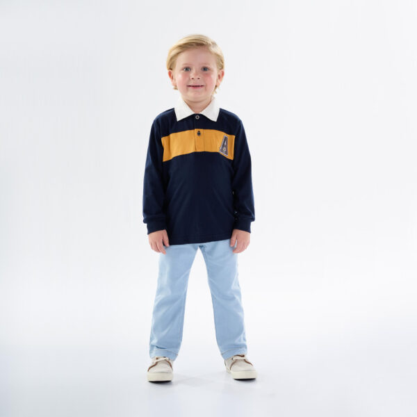 Polo Primeiros Passos Menino - Marinho - 50258-58