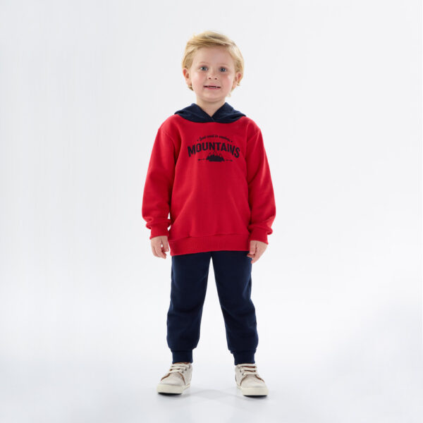 Conjunto Primeiros Passos Menino - Vermelho - 50272-65