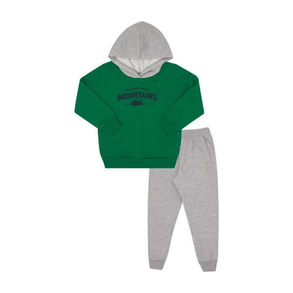 Conjunto Primeiros Passos Menino - Verde - 50272-67