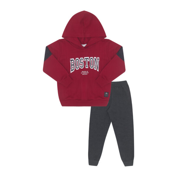 Conjunto Primeiros Passos Menino - Cabernet - 50273-1300