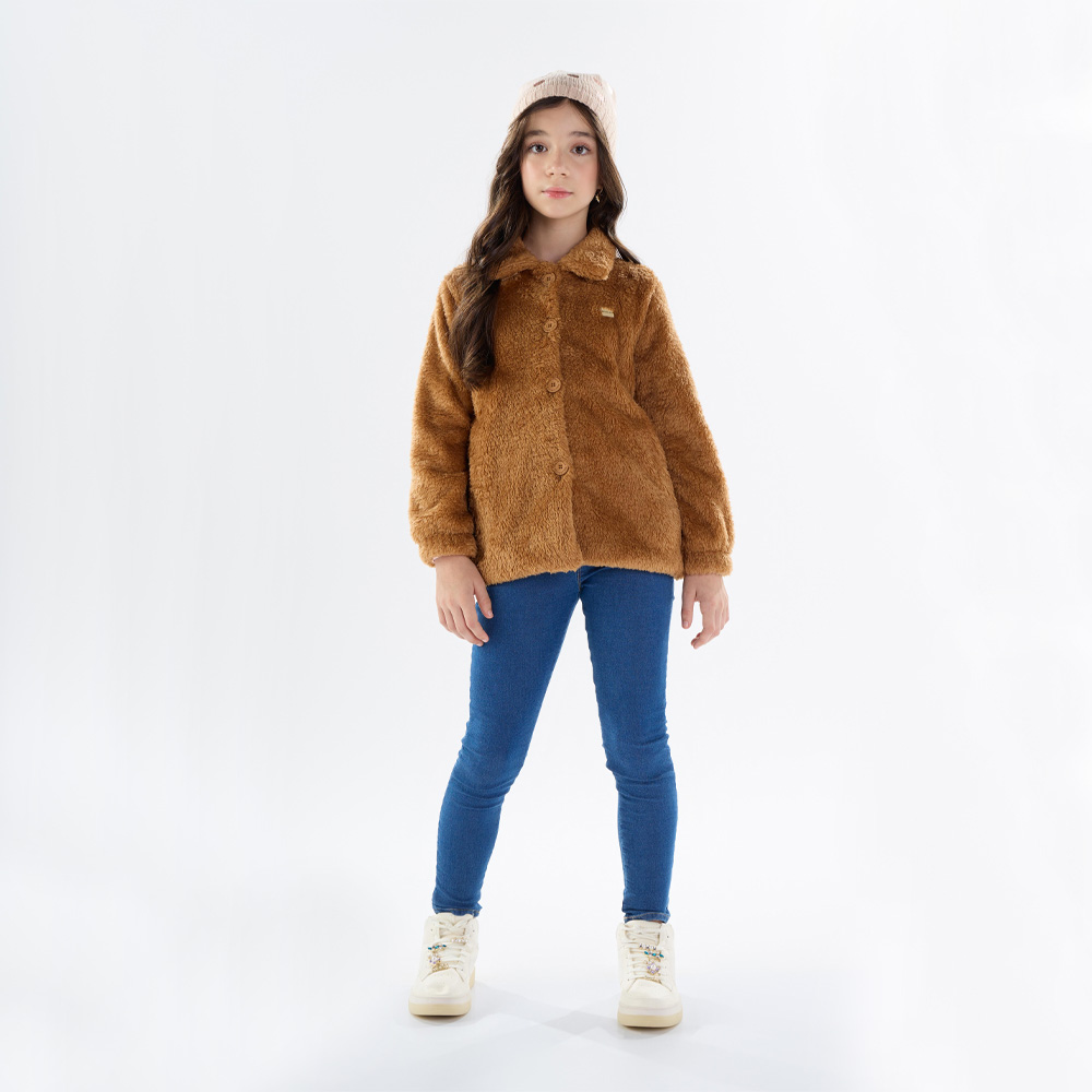 Casaco Infantil Menina - Castor - 50310-600