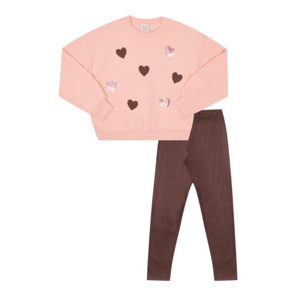 Conjunto Infantil Menina - Rose - 50327-11