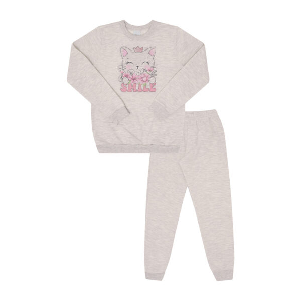 Conjunto Infantil Menina - Mescla Banana - 50329-60