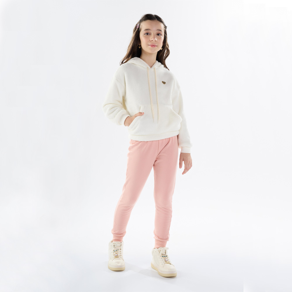 Conjunto Infantil Menina - Off White - 50338-1271