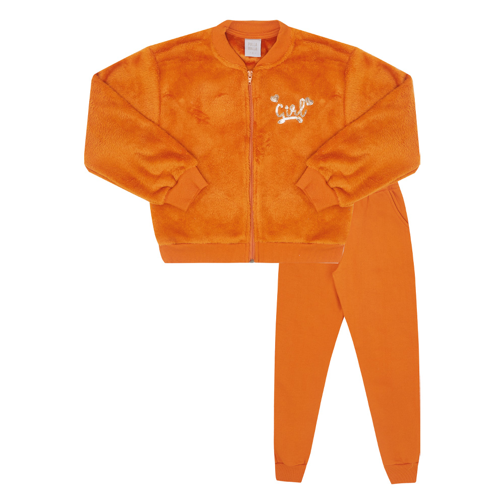 Conjunto Infantil Menina - Ferrugem - 50341-1086