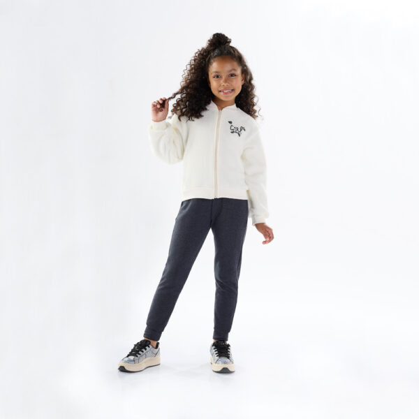 Conjunto Infantil Menina - Off White - 50341-1271