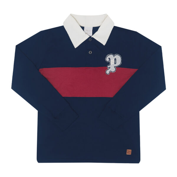 Polo Infantil Menino - Marinho - 50359-58
