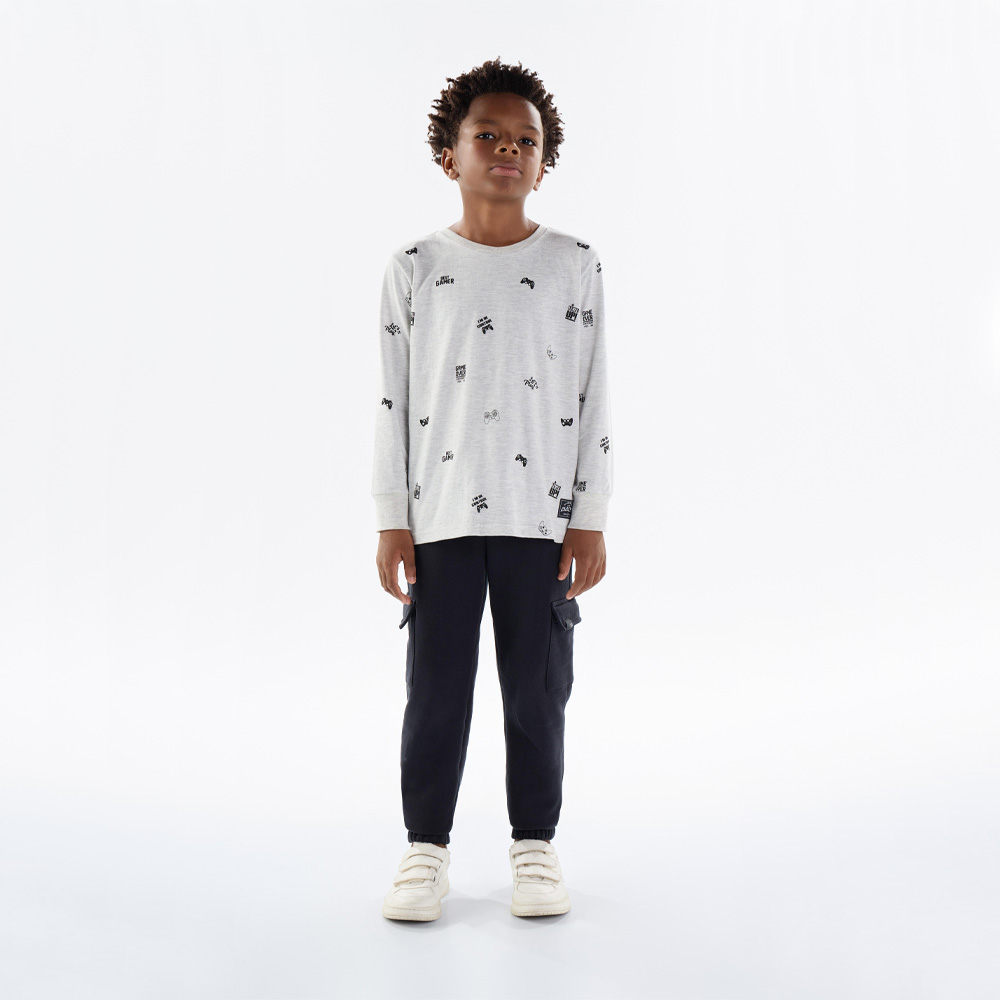 Calca Infantil Menino - Preto - 50366-51