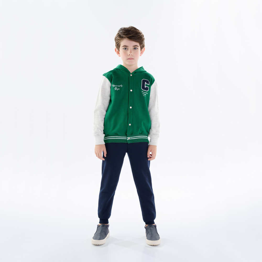 Conjunto Infantil Menino - Verde - 50382-67