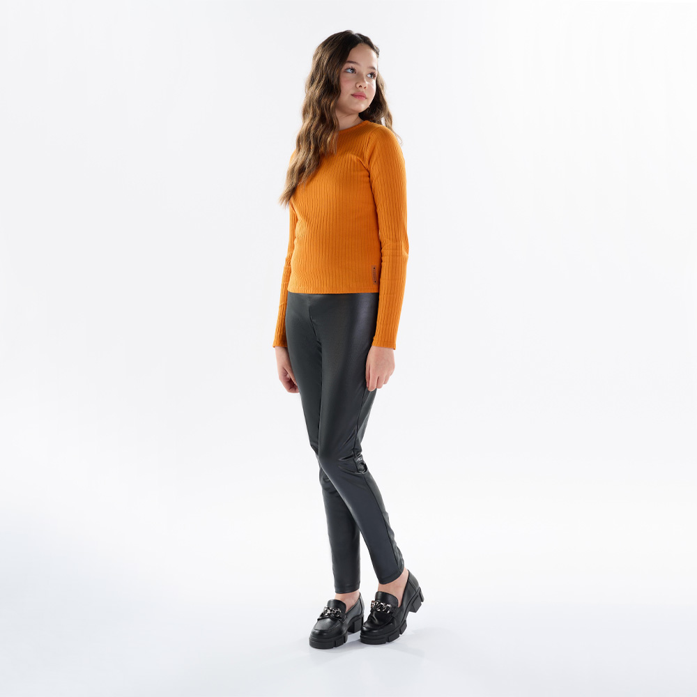 Blusa Juvenil Menina - Ferrugem - 50402-1086