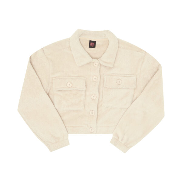 Casaco Juvenil Menina - Creme - 50420-1255