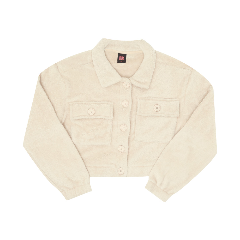 Casaco Juvenil Menina - Creme - 50420-1255