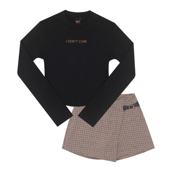 Conjunto Juvenil Menina - Preto - 50430-51