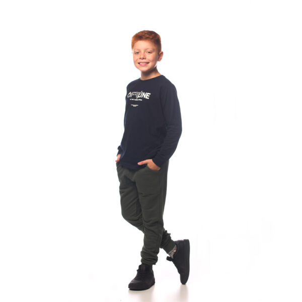 Camiseta Juvenil Menino - Marinho - 50453-58