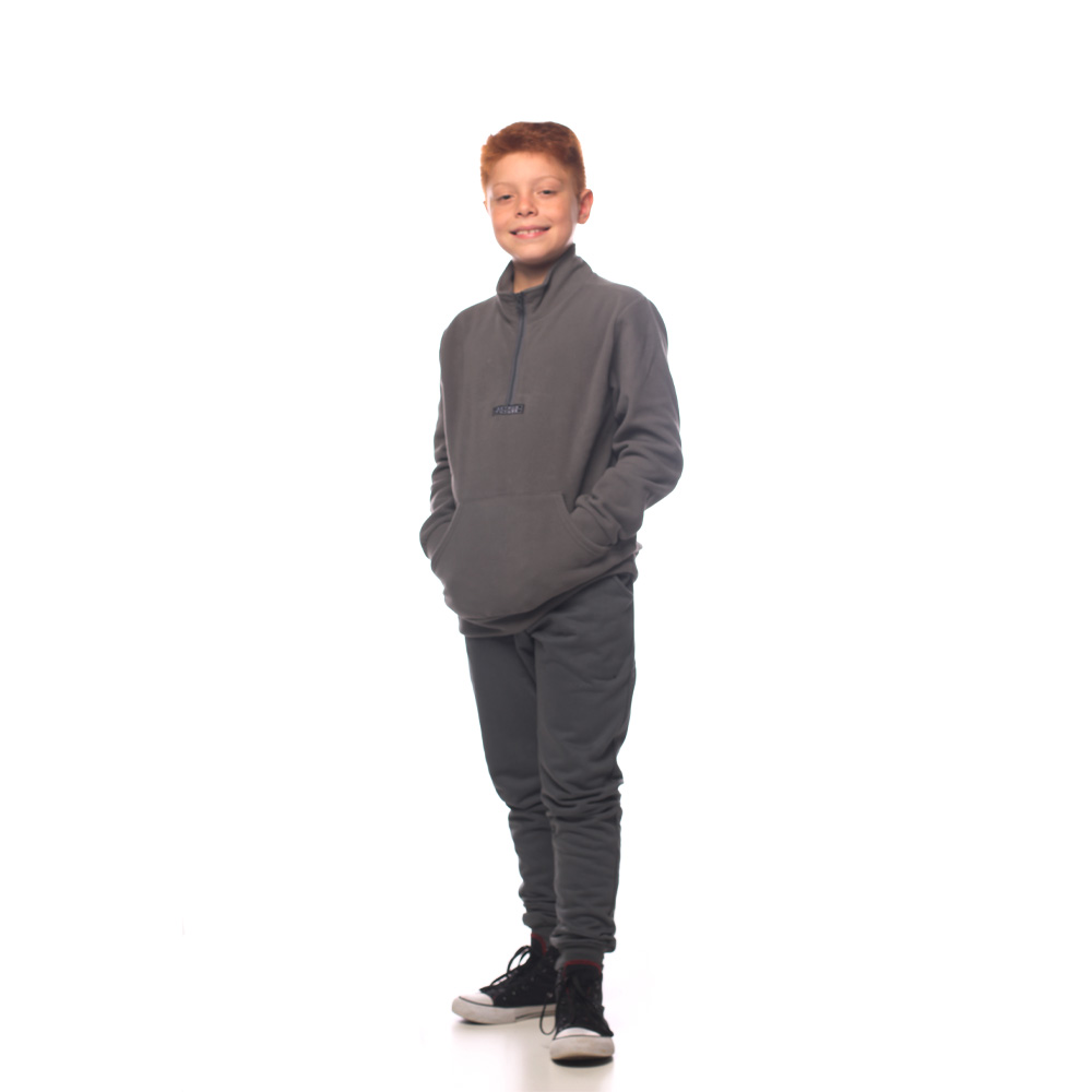 Blusão Juvenil Menino - Carbono - 50465-1280