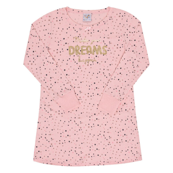 Camisola Primeiros Passos Menina - Rotativo Rose - 200101-262