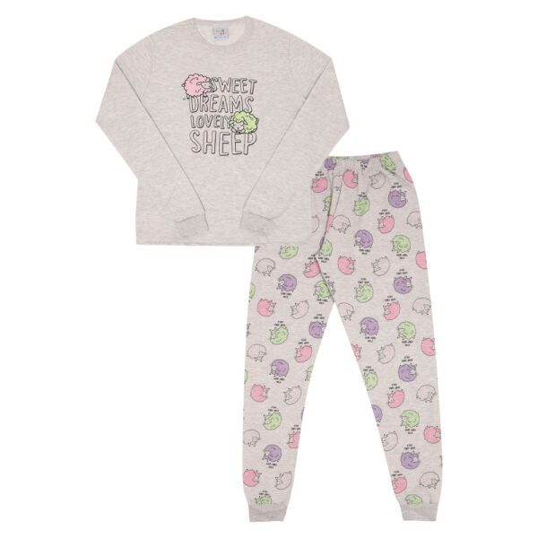 Pijama Primeiros Passos Menina - Mescla Banana - 200105-60