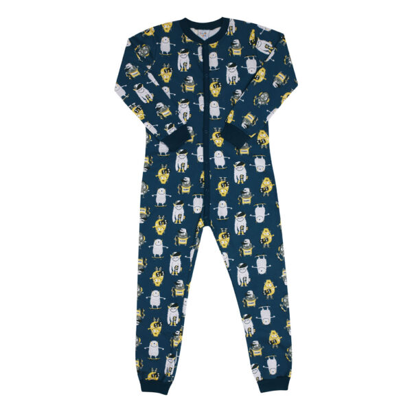 Macacão Primeiros Passos Menino - Rotativo Marinho - 200144-116