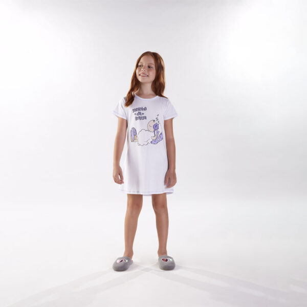 Camisola Primeiros Passos Menina - Branco - 200206-3