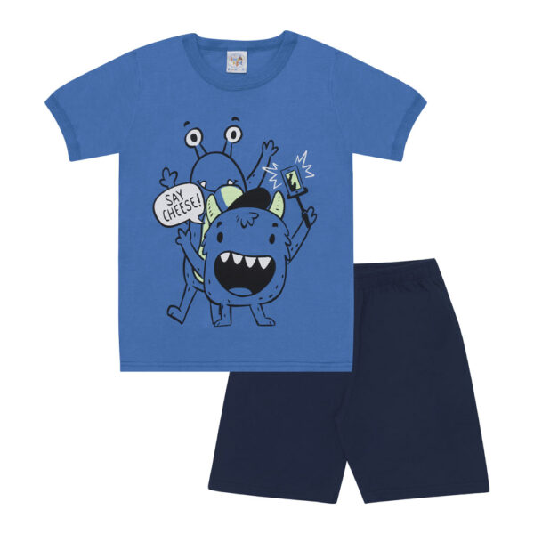 Pijama Primeiros Passos Menino - Royal - 200252-140