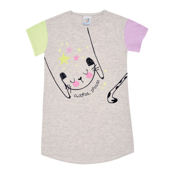 Camisola Primeiros Passos Menina - Mescla Banana - 200406-60