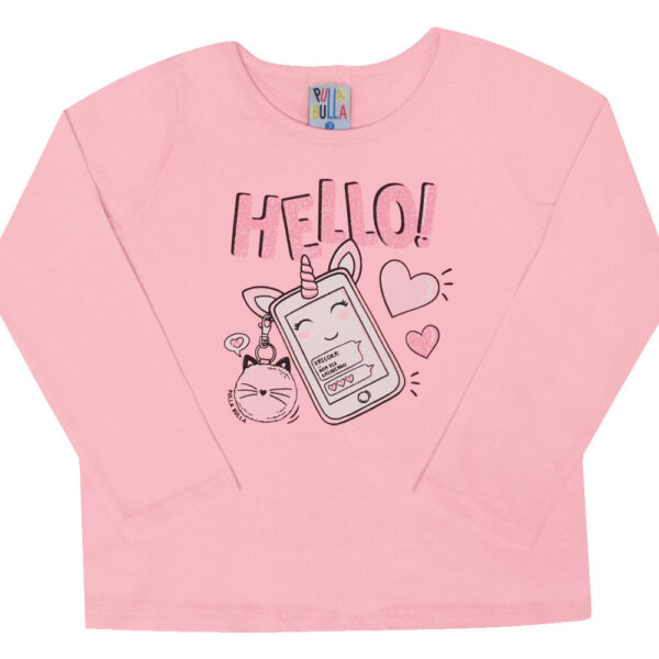 Blusa Bebê Menina - Rosa Lumi - 47200-1183