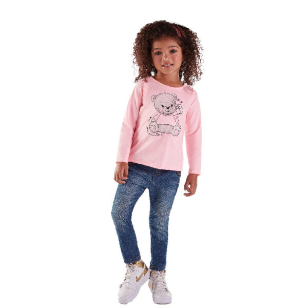 Blusa Bebê Menina - Rosa Lumi - 47201-1183